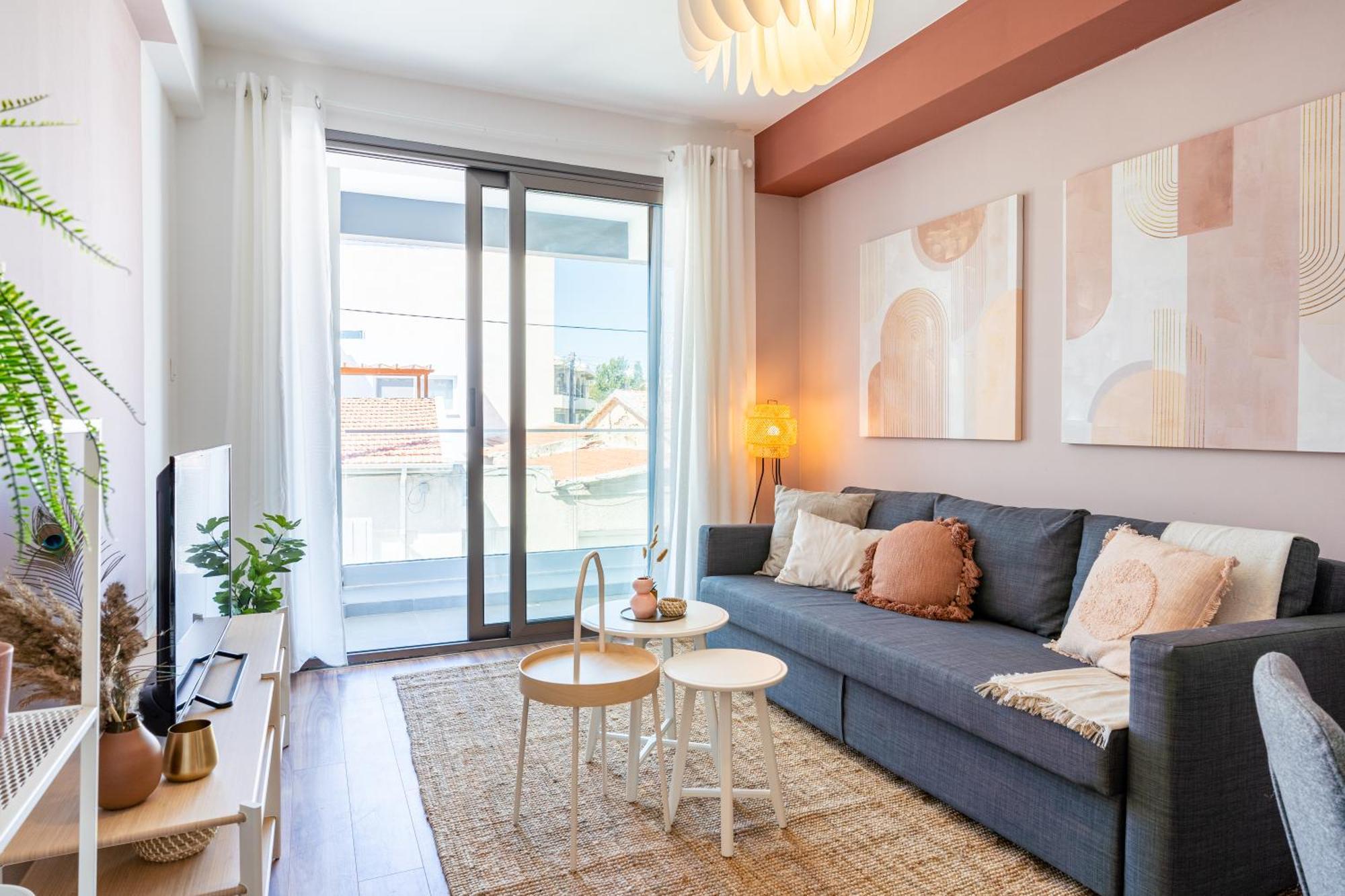 Arion 1-Bedroom Apartment In ラルナカ エクステリア 写真